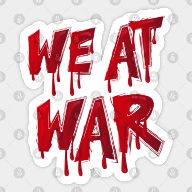 WORLD WAR - World War - Sticker | TeePublic